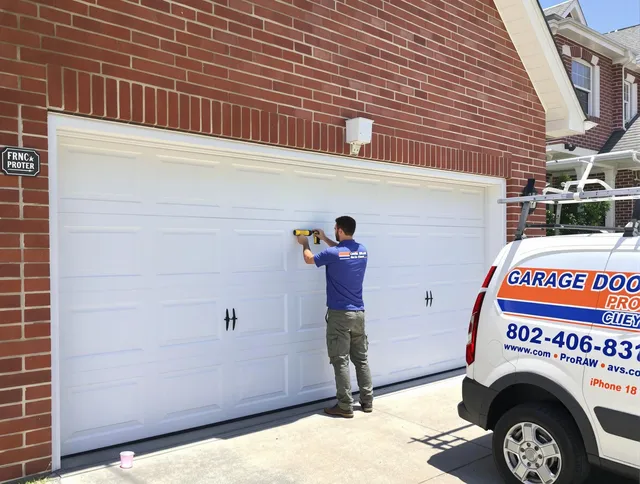 Local garage door repair service by Carver Garage Door Repair in Carver